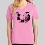 Ladies Core Cotton V Neck Tee Thumbnail