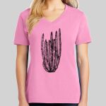 Ladies Core Cotton V Neck Tee Thumbnail