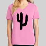Ladies Core Cotton V Neck Tee Thumbnail