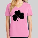 Ladies Core Cotton V Neck Tee Thumbnail