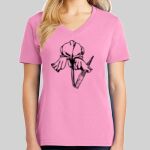 Ladies Core Cotton V Neck Tee Thumbnail