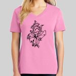 Ladies Core Cotton V Neck Tee Thumbnail