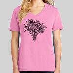 Ladies Core Cotton V Neck Tee Thumbnail