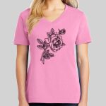 Ladies Core Cotton V Neck Tee Thumbnail