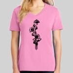 Ladies Core Cotton V Neck Tee Thumbnail
