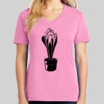 Ladies Core Cotton V Neck Tee Thumbnail