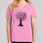 Ladies Core Cotton V Neck Tee Thumbnail