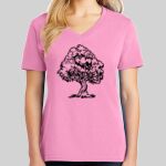 Ladies Core Cotton V Neck Tee Thumbnail