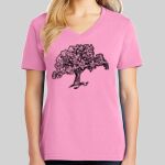 Ladies Core Cotton V Neck Tee Thumbnail