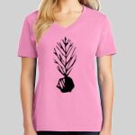 Ladies Core Cotton V Neck Tee Thumbnail