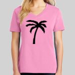 Ladies Core Cotton V Neck Tee Thumbnail