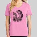 Ladies Core Cotton V Neck Tee Thumbnail