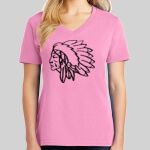 Ladies Core Cotton V Neck Tee Thumbnail