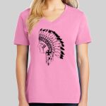 Ladies Core Cotton V Neck Tee Thumbnail