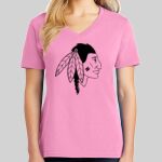 Ladies Core Cotton V Neck Tee Thumbnail