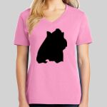 Ladies Core Cotton V Neck Tee Thumbnail