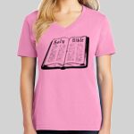 Ladies Core Cotton V Neck Tee Thumbnail