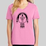 Ladies Core Cotton V Neck Tee Thumbnail