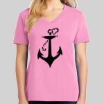 Ladies Core Cotton V Neck Tee Thumbnail