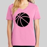 Ladies Core Cotton V Neck Tee Thumbnail