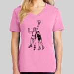 Ladies Core Cotton V Neck Tee Thumbnail