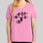 Ladies Core Cotton V Neck Tee Thumbnail