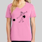 Ladies Core Cotton V Neck Tee Thumbnail