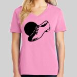 Ladies Core Cotton V Neck Tee Thumbnail