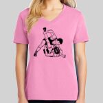 Ladies Core Cotton V Neck Tee Thumbnail