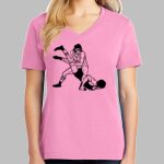 Ladies Core Cotton V Neck Tee Thumbnail