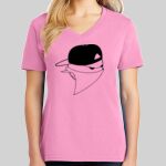Ladies Core Cotton V Neck Tee Thumbnail