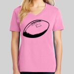 Ladies Core Cotton V Neck Tee Thumbnail