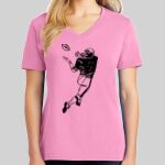 Ladies Core Cotton V Neck Tee Thumbnail