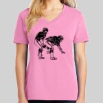 Ladies Core Cotton V Neck Tee Thumbnail