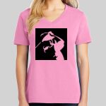 Ladies Core Cotton V Neck Tee Thumbnail