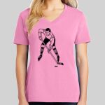 Ladies Core Cotton V Neck Tee Thumbnail