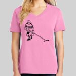 Ladies Core Cotton V Neck Tee Thumbnail