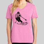 Ladies Core Cotton V Neck Tee Thumbnail