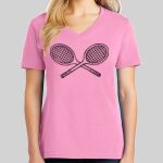 Ladies Core Cotton V Neck Tee Thumbnail
