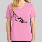 Ladies Core Cotton V Neck Tee Thumbnail