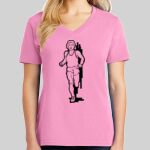 Ladies Core Cotton V Neck Tee Thumbnail