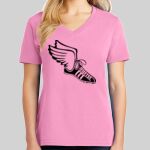Ladies Core Cotton V Neck Tee Thumbnail