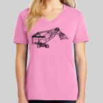 Ladies Core Cotton V Neck Tee Thumbnail