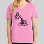 Ladies Core Cotton V Neck Tee Thumbnail