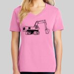 Ladies Core Cotton V Neck Tee Thumbnail