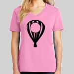Ladies Core Cotton V Neck Tee Thumbnail
