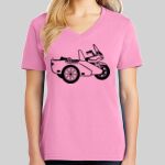 Ladies Core Cotton V Neck Tee Thumbnail