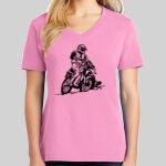 Ladies Core Cotton V Neck Tee Thumbnail