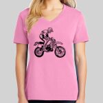 Ladies Core Cotton V Neck Tee Thumbnail