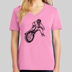 Ladies Core Cotton V Neck Tee Thumbnail